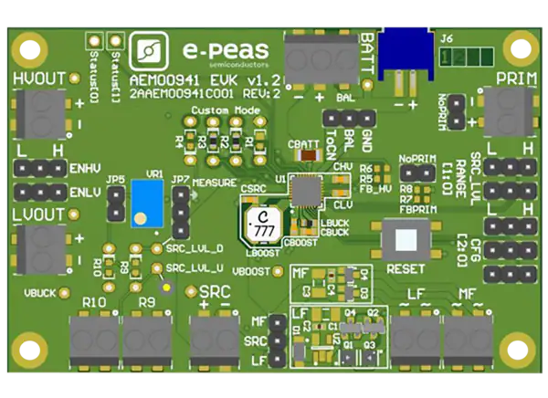 Einführung, Eigenschaften Und Anwendungen Der Integrierten Schaltung E-Peas AEM00941