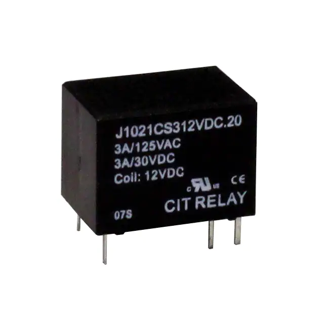 J1021CS312VDC.20 CIT Relay and Switch
