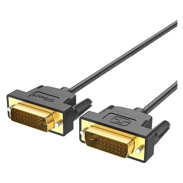 QGEEM DVI TO DVI CABLE MALE TO MALE (3FT)