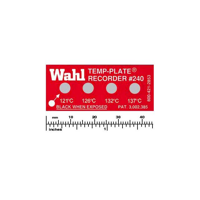 240-121C Wahl Temp-Plate®